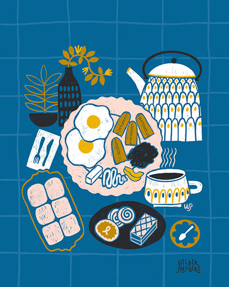 Desayuno Tipico (Blue)