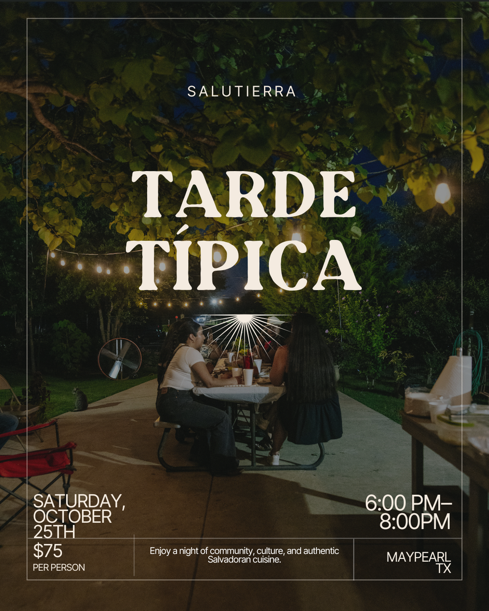 Tarde Tipica - October 25th