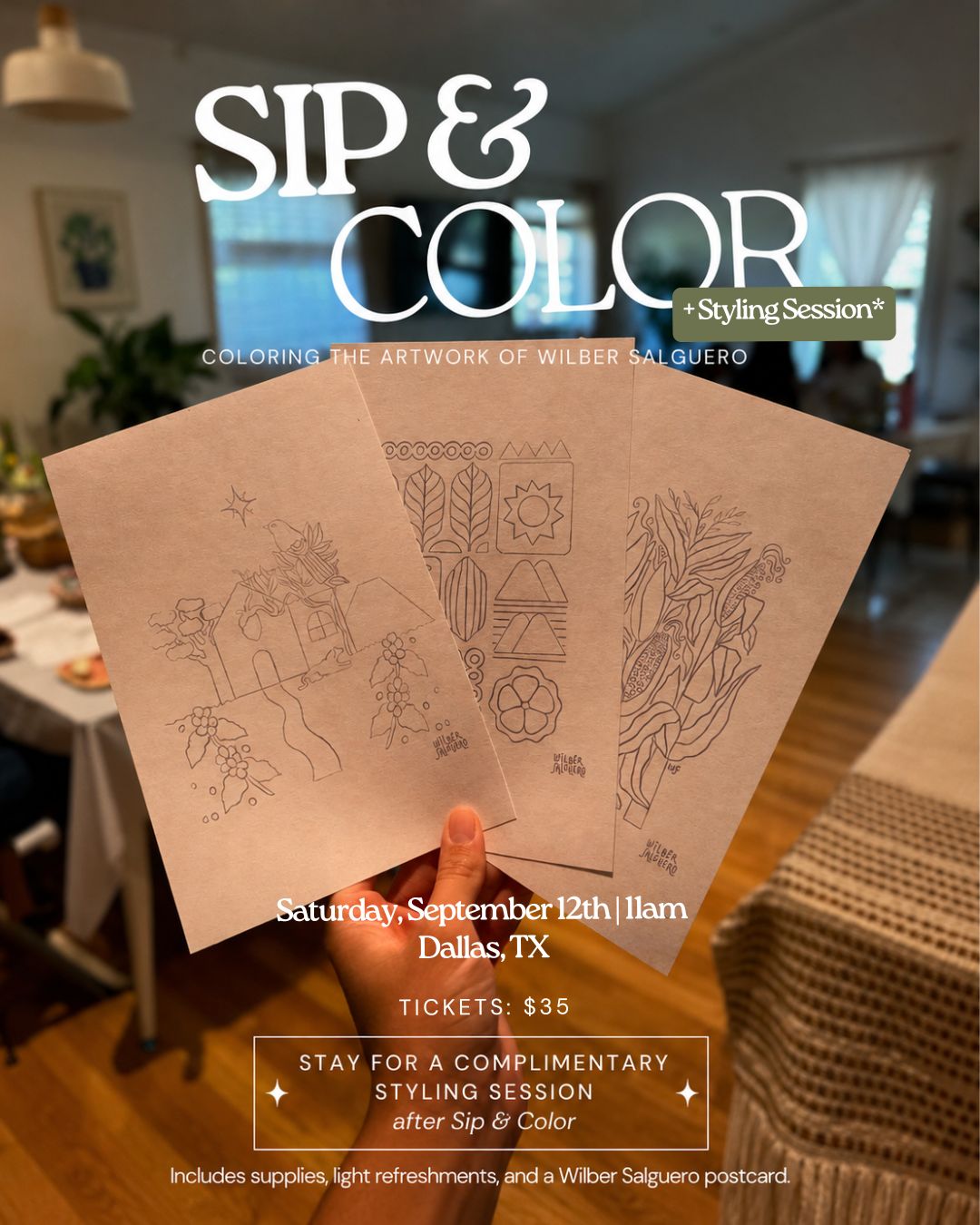 
                  
                    Create with Salutierra: Coloring the Artwork of Wilber Salguero
                  
                