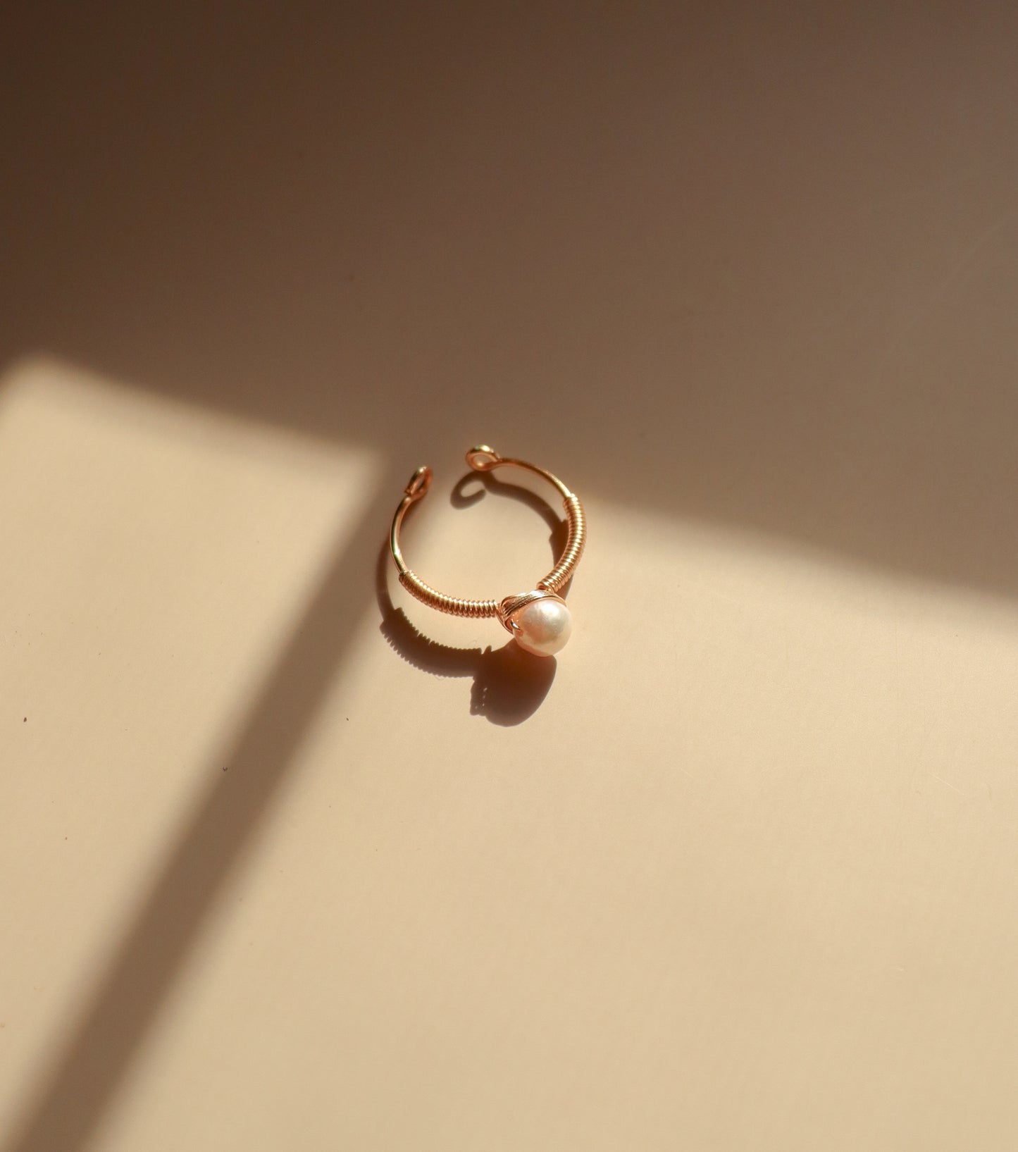 
                  
                    Wire-Wrapped Stone Adjustable Ring | Handmade in El Salvador by Majo Collections
                  
                