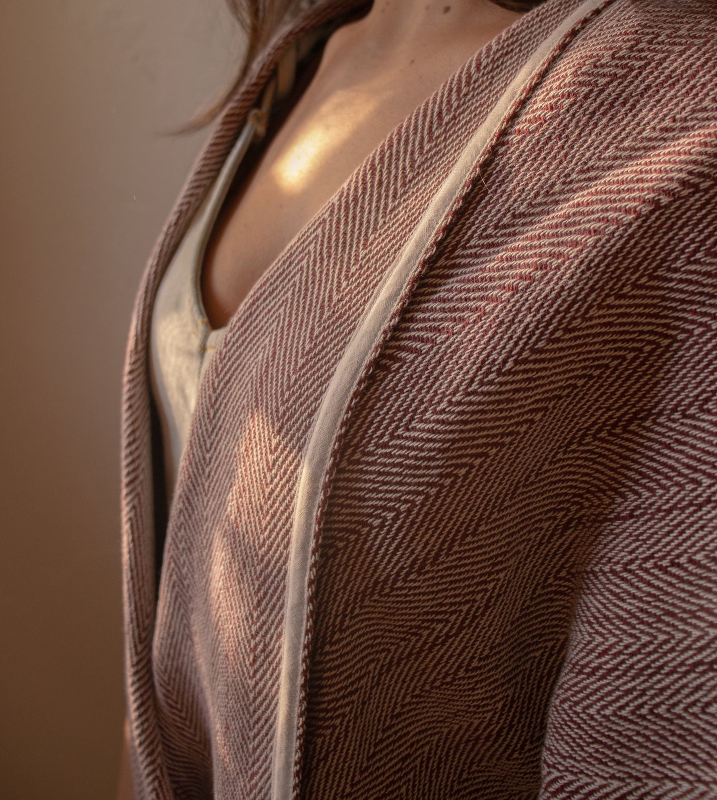
                  
                    Cojutepeque Open Wrap Poncho |Made in El Salvador by Artesan
                  
                
