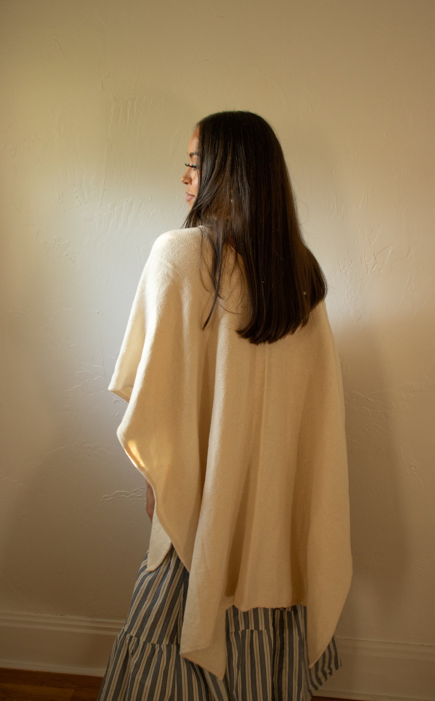 
                  
                    Cojutepeque Open Wrap Poncho |Made in El Salvador by Artesan
                  
                