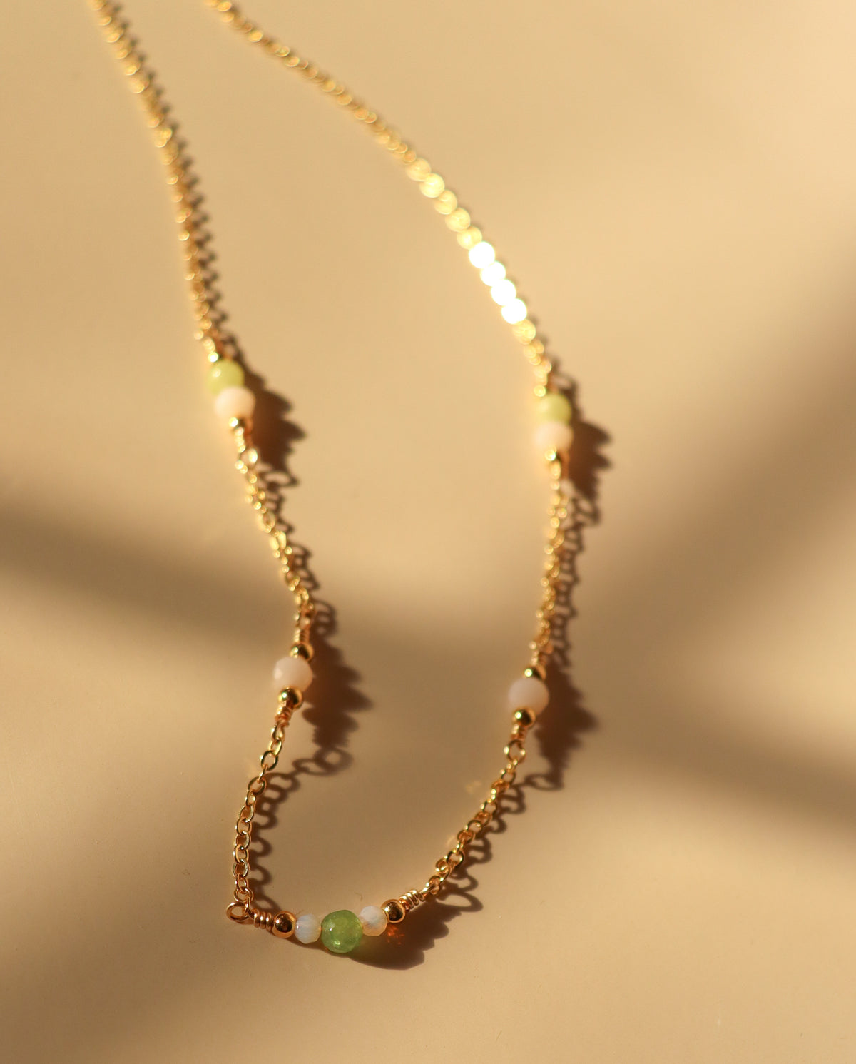 
                  
                    Izote Scattered Bead Necklace | Handmade by Majo Collections, El Salvador
                  
                