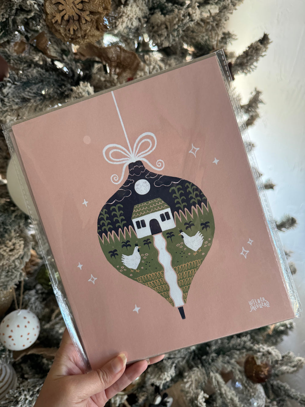 Casa Navideña 8x10 Print