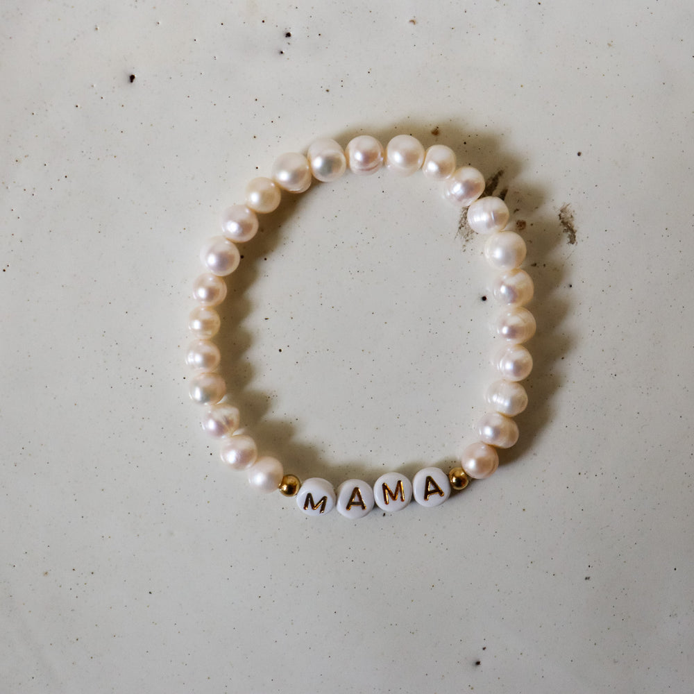 
                  
                    Pearl Letter Bracelets
                  
                