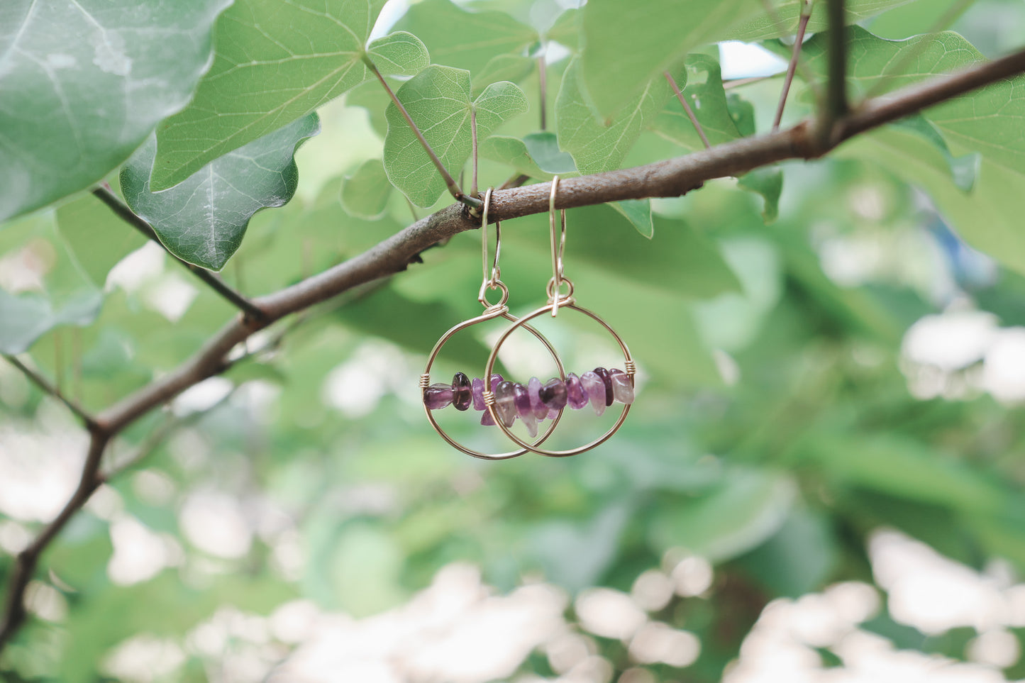 
                  
                    Circle Stone Earrings
                  
                