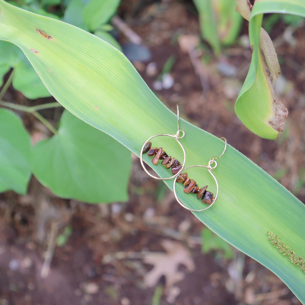 
                  
                    Circle Stone Earrings
                  
                