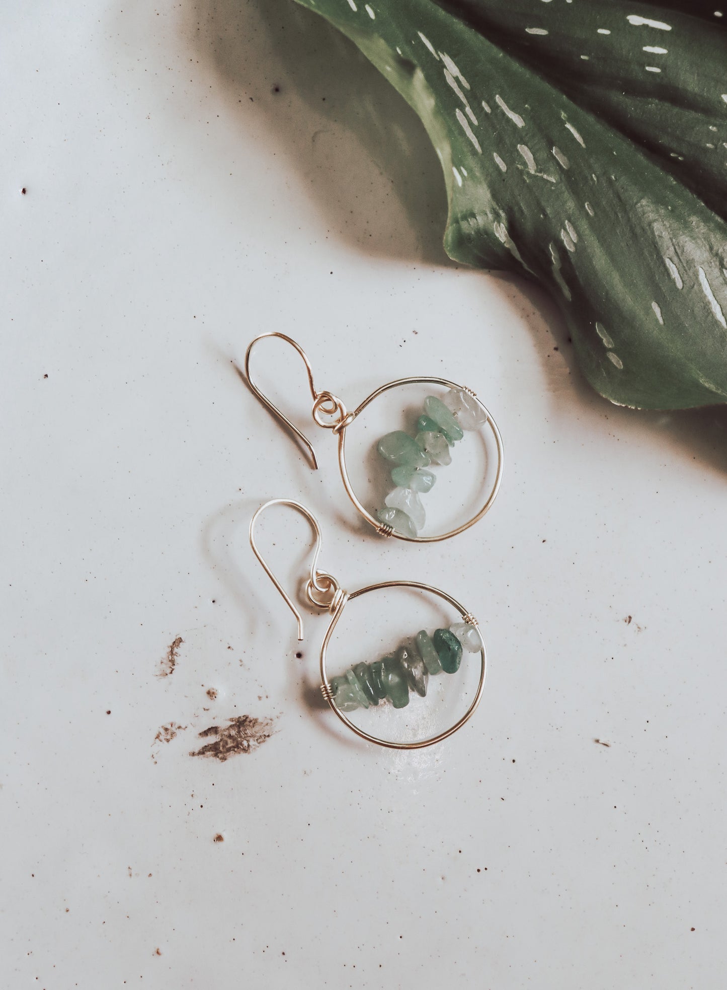 
                  
                    Circle Stone Earrings
                  
                