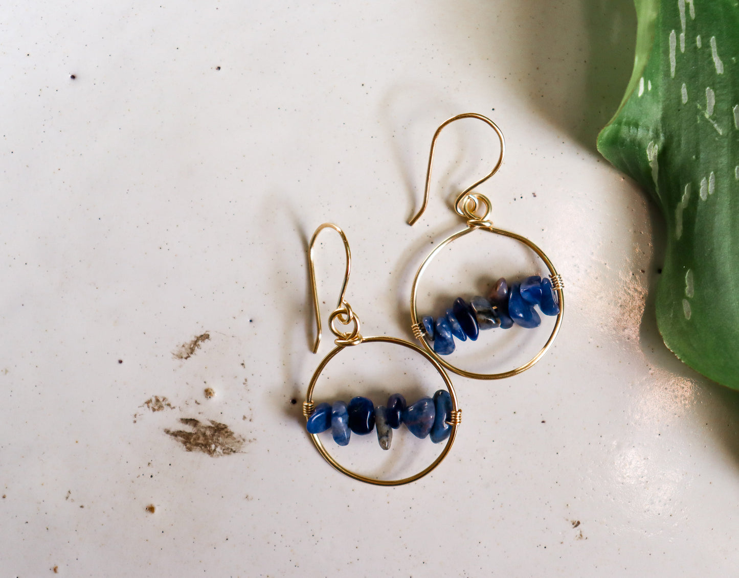 
                  
                    Circle Stone Earrings
                  
                