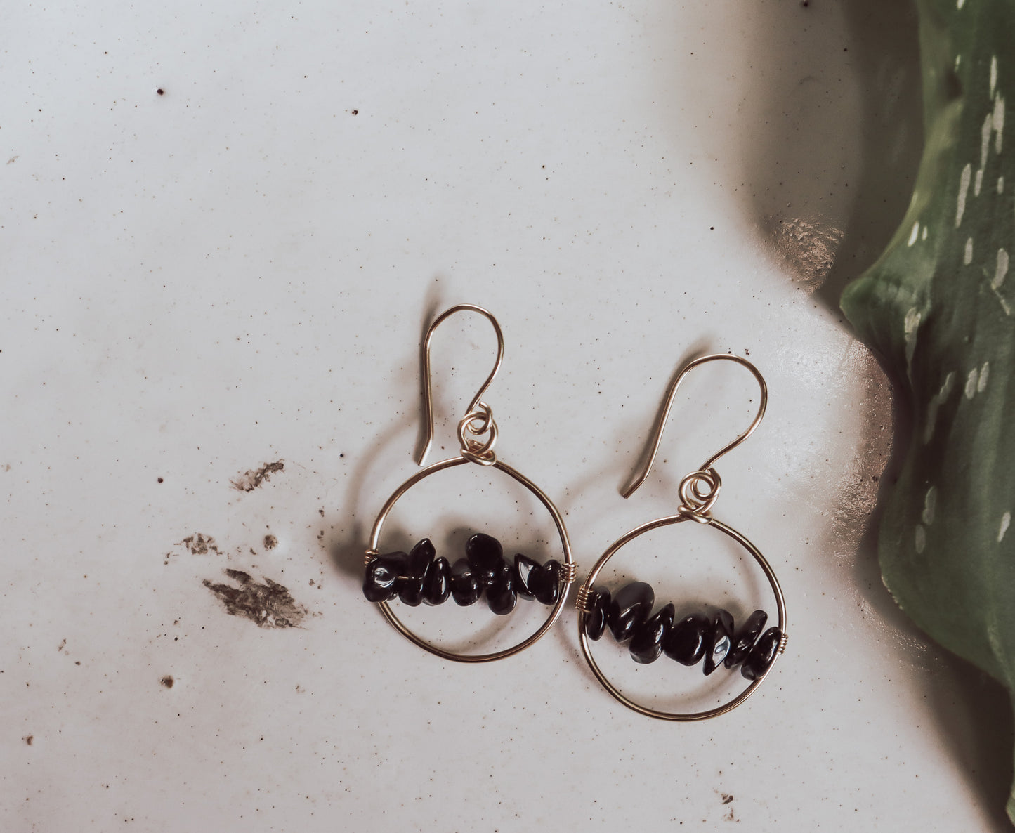 
                  
                    Circle Stone Earrings
                  
                