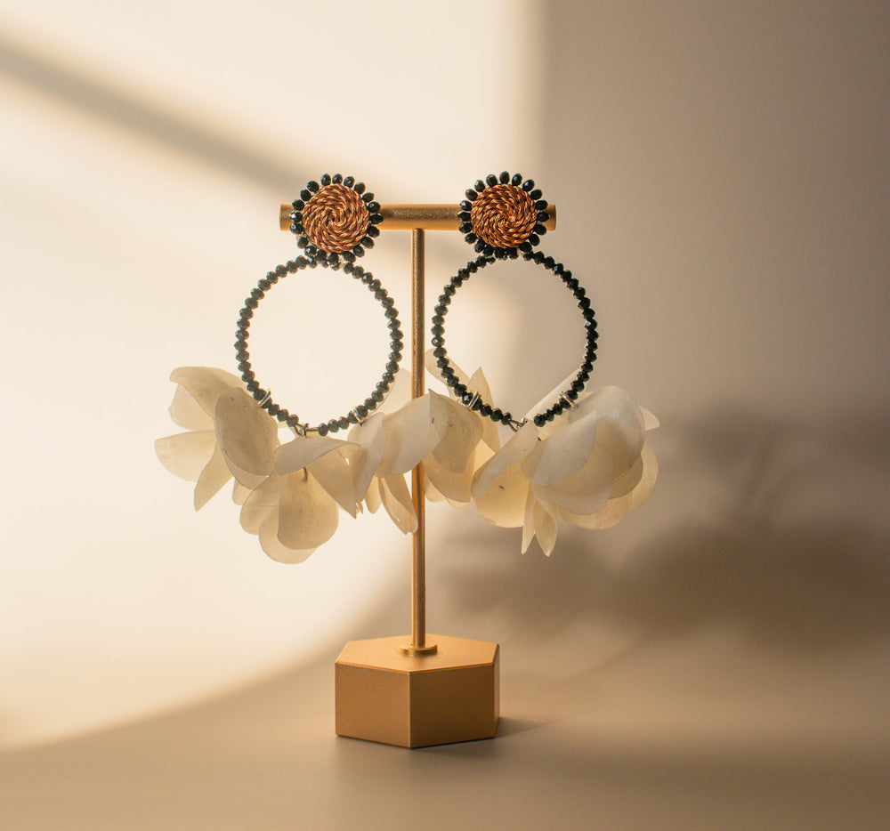 Copper Ocean Earrings