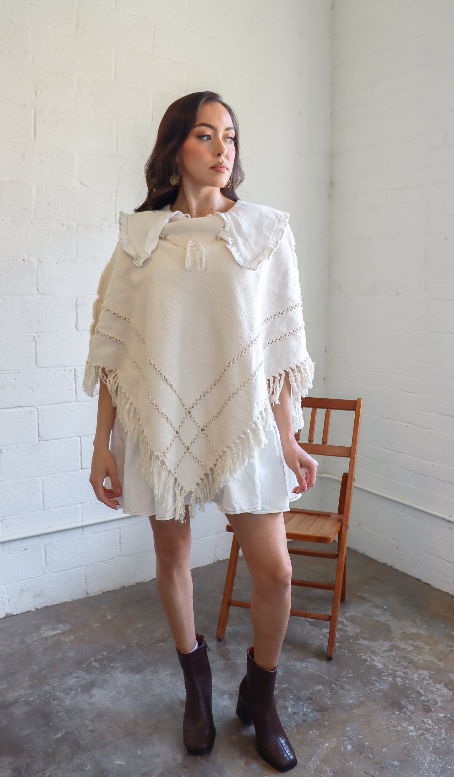 
                  
                    Embroidered Mañanita
                  
                