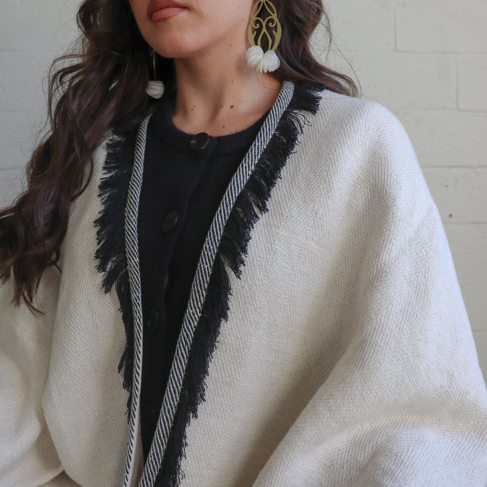 
                  
                    Fringe Cojutepeque Poncho
                  
                