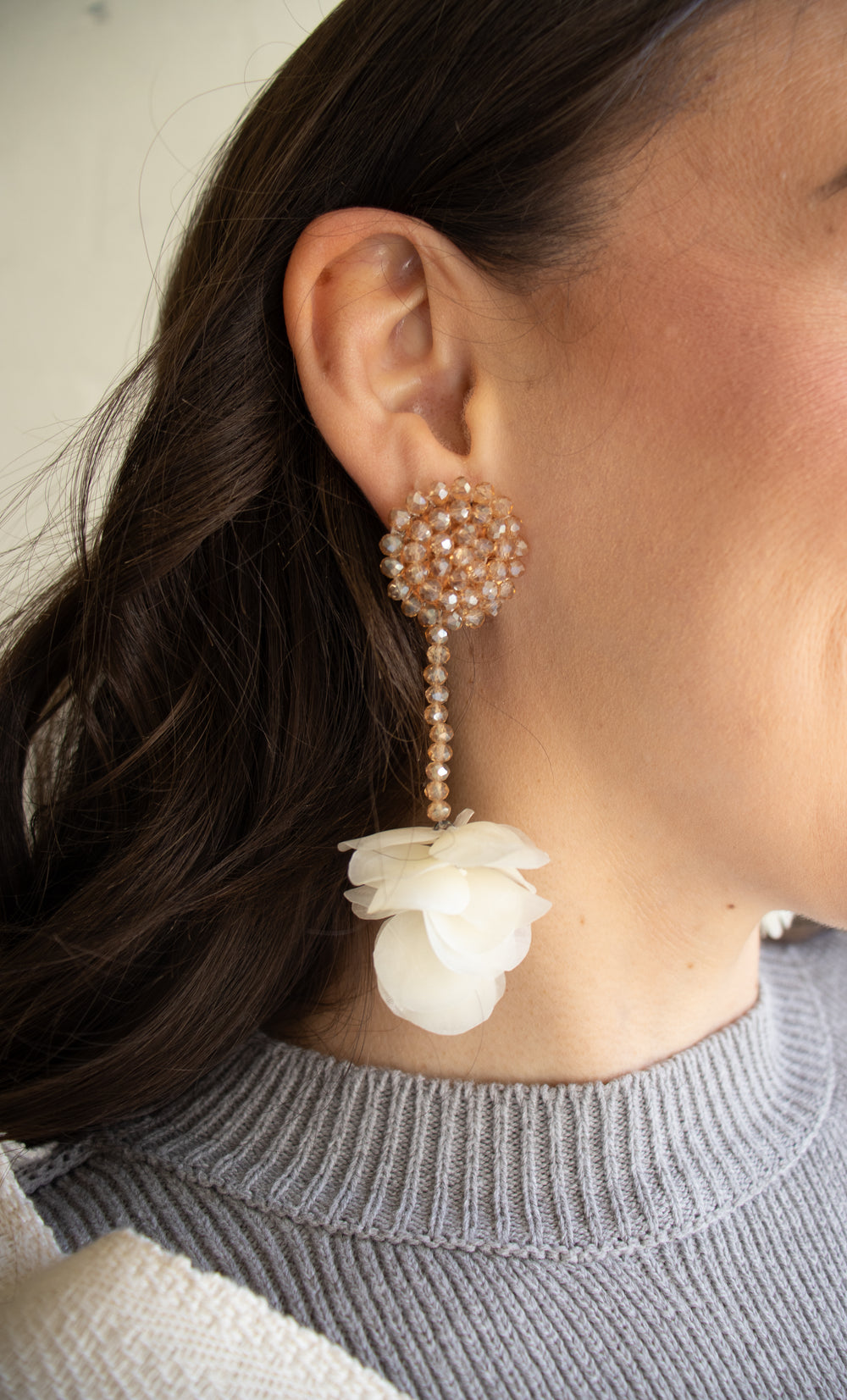 Cascade Crystal Earrings