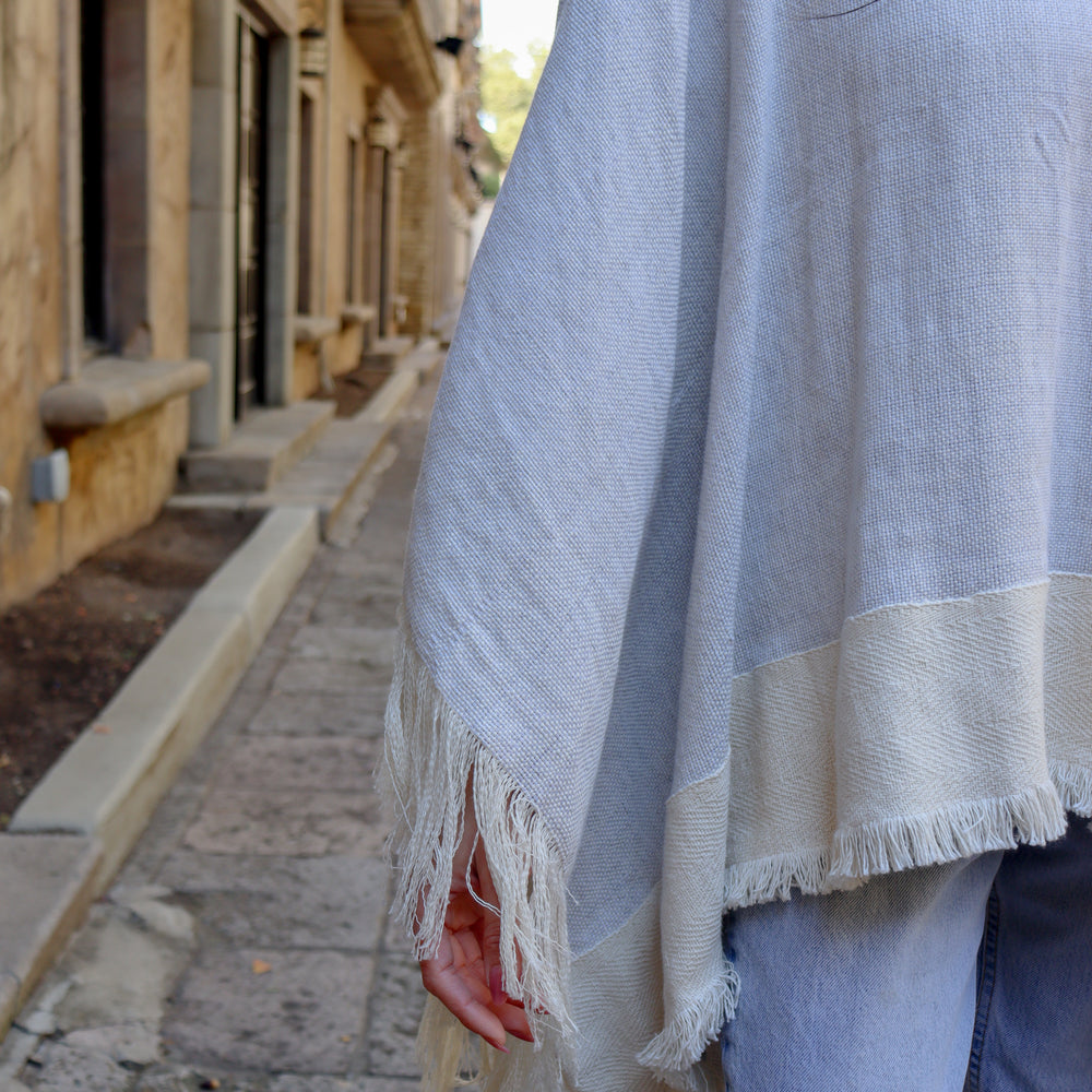 
                  
                    Everyday Two Tone Poncho
                  
                