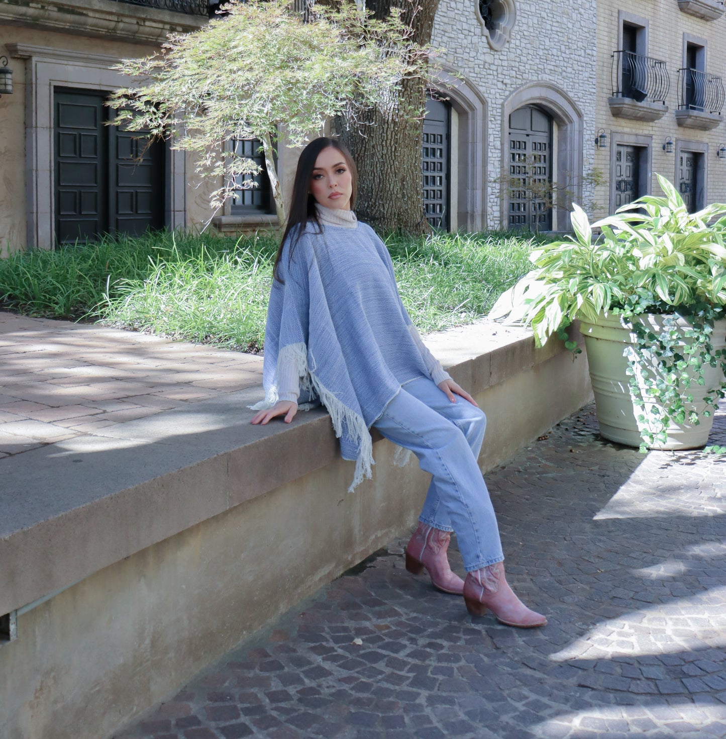 
                  
                    Everyday Fringe Poncho
                  
                