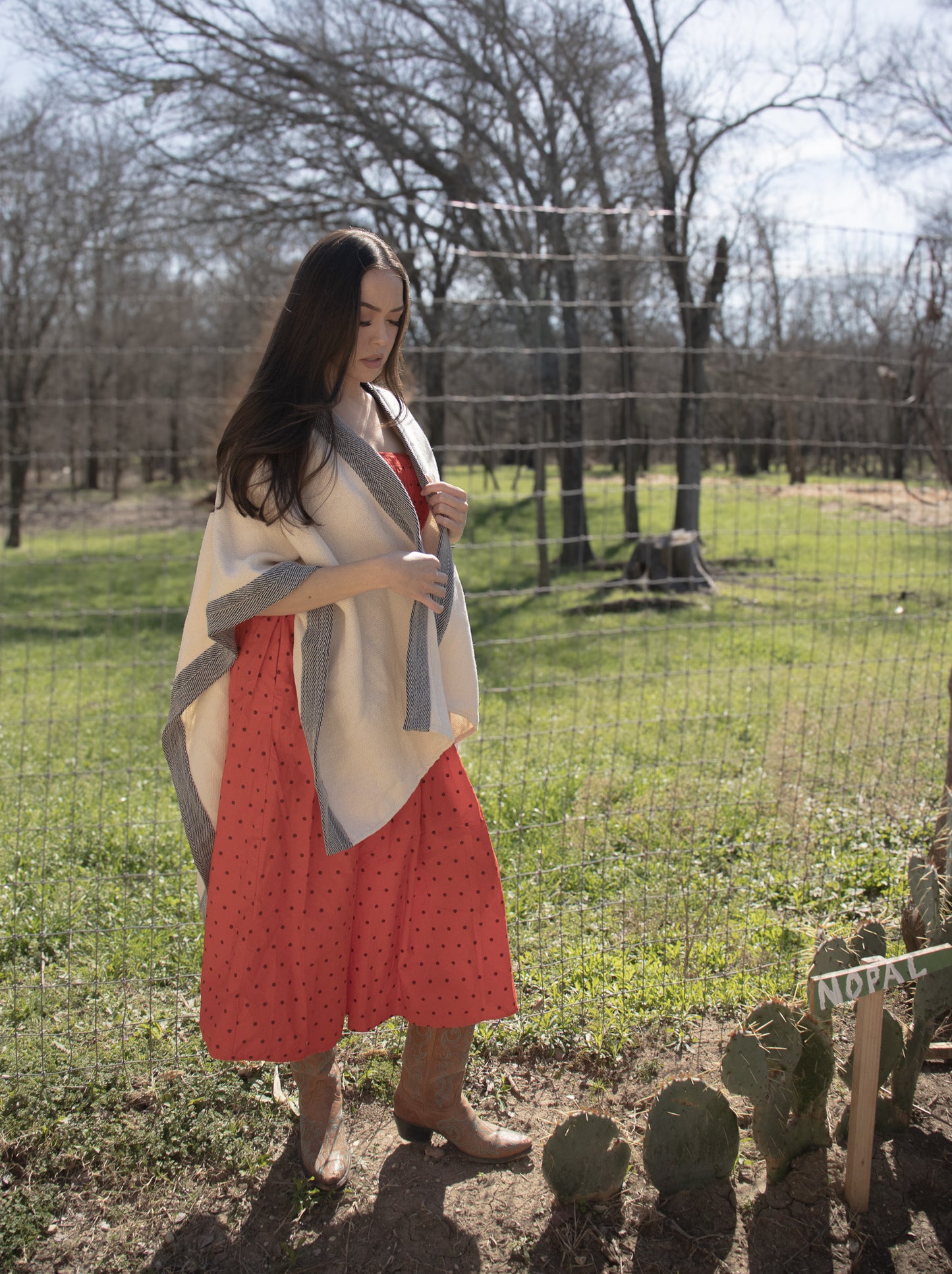 
                  
                    Two Tone Poncho
                  
                