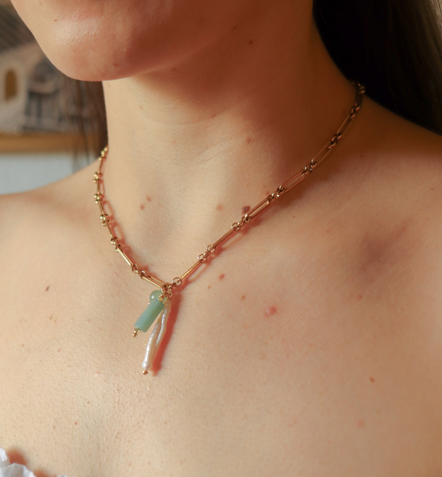 
                  
                    Mystico Charms Link Necklace | KelMari Designs for Salutierra
                  
                