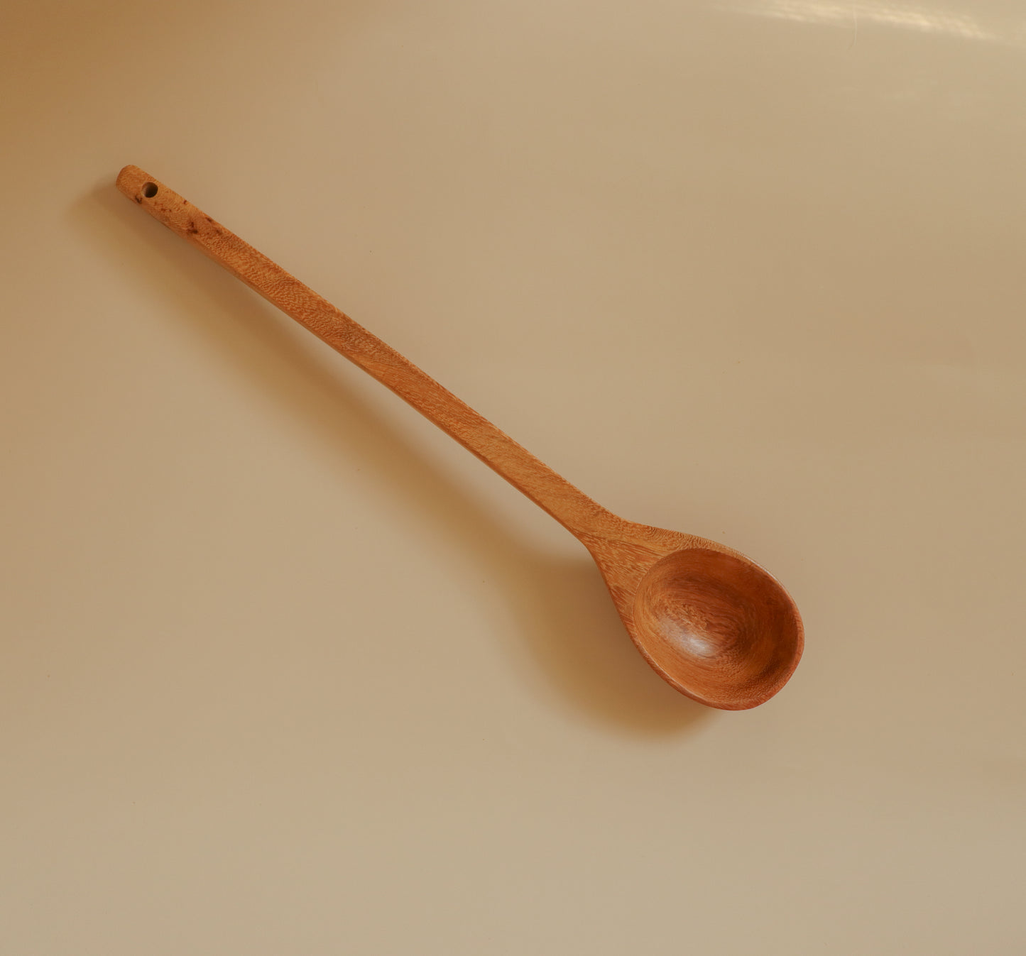 
                  
                    Handmade Cacao Wood Round Serving Spoon
                  
                