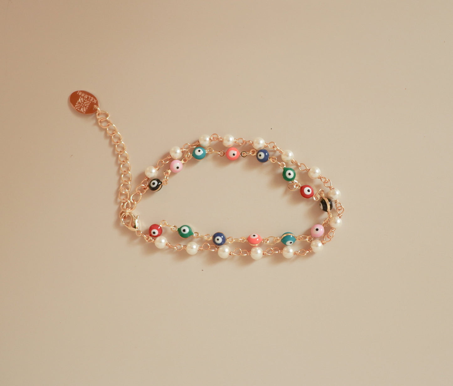 
                  
                    Ojito Pearl Duo Bracelet | Handmade by KelMari
                  
                