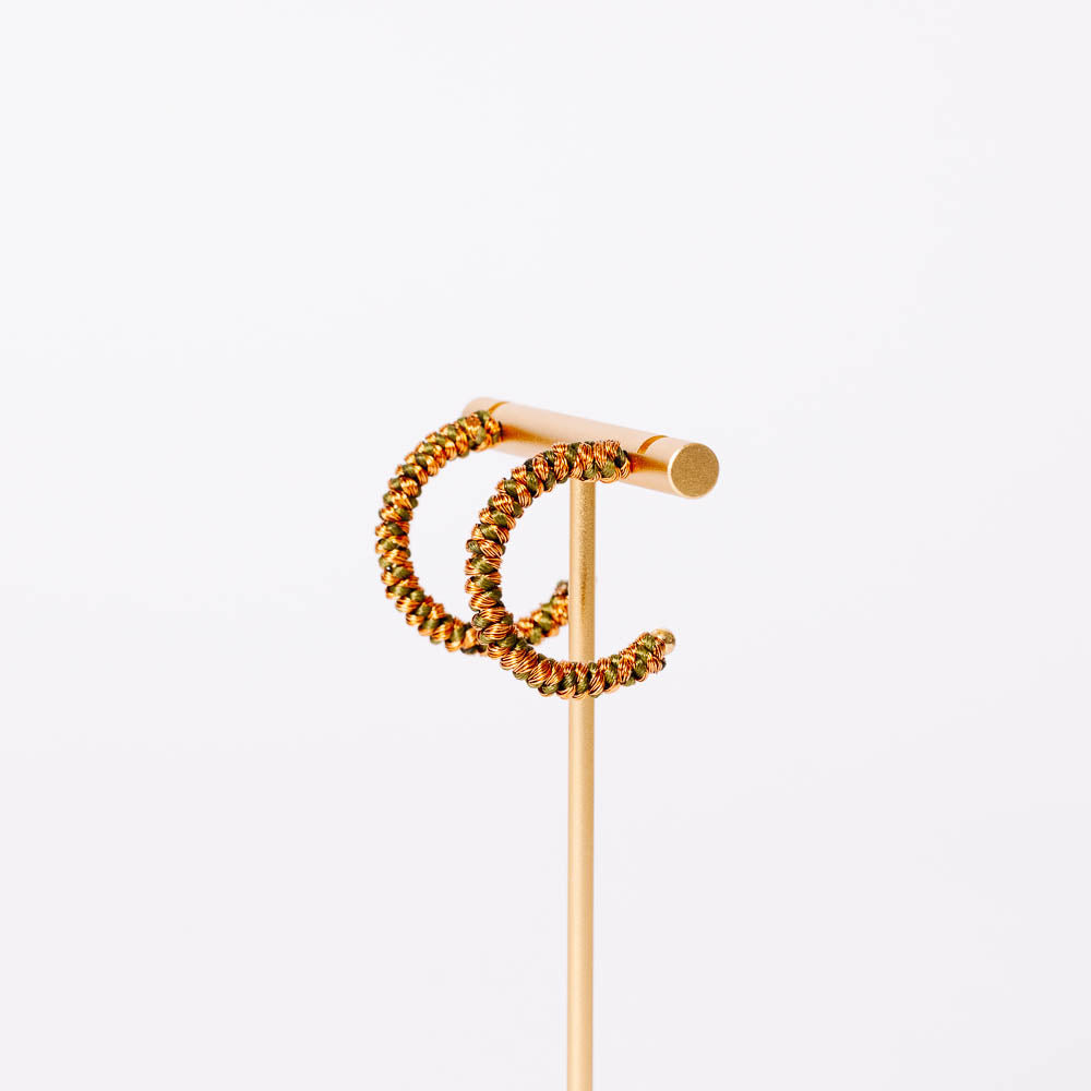 
                  
                    Twisted Copper Wire Earrings
                  
                